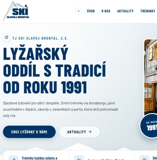 Nové webové stránky